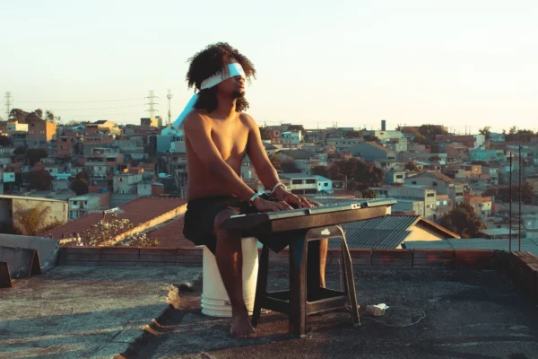blind man playing piano