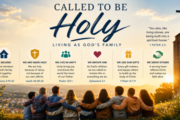 being holy in christ