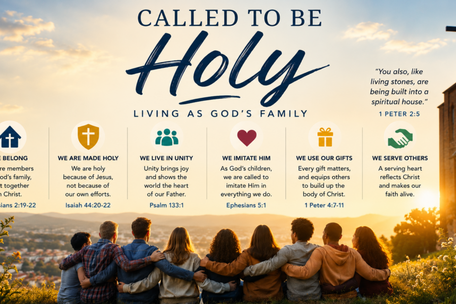 being holy in christ