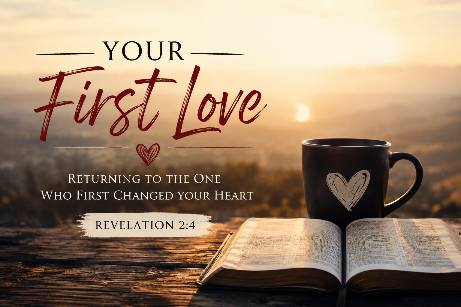 jesus is first love