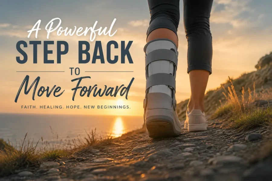 a step back to move forward